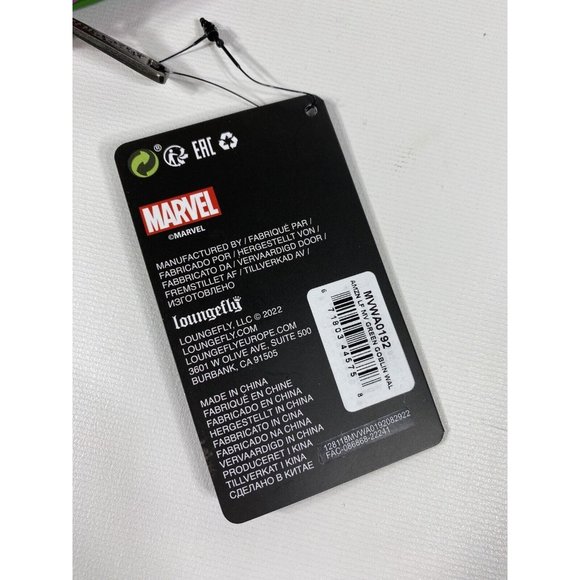 Loungefly Marvel Green Goblin Zip Around Wallet Exclusive - Picture 13 of 16